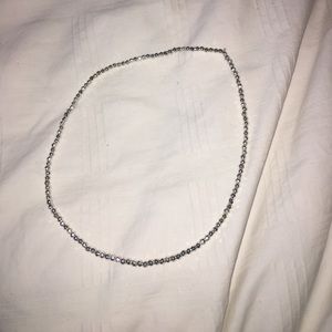 Silver choker